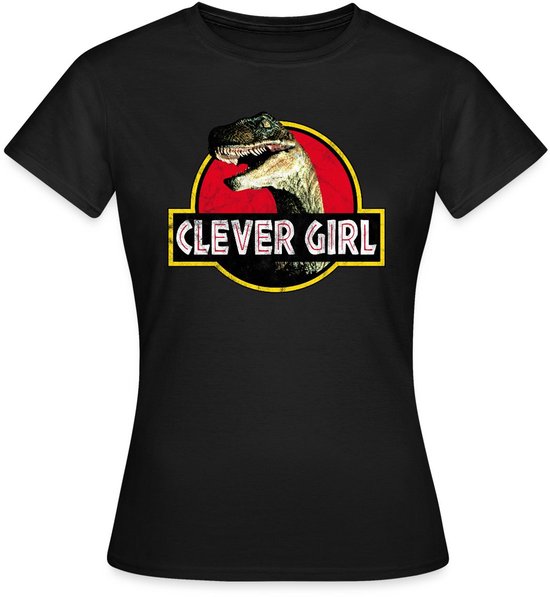 Jurassic World Raptor Clever Girl T-Shirt Dames