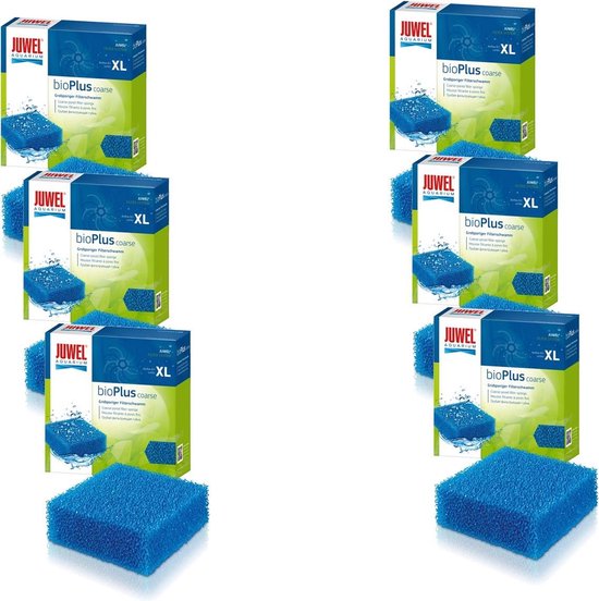 Juwel Bioplus Coarse Xl Jumbo – Matériau filtrant – 6 x 14.8×14.8×5 cm Jumbo