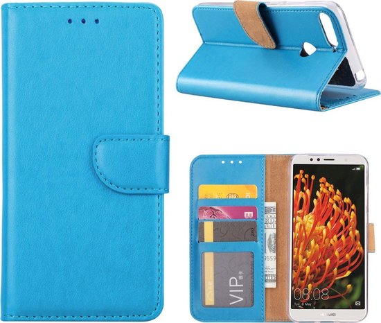 Huawei Y6 Pro 2017 - Bookcase Turquoise - étui portefeuille