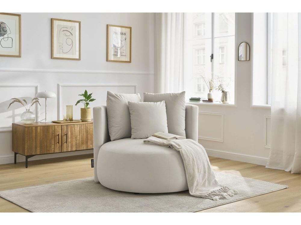 Fauteuil CESAR velours – Image 2
