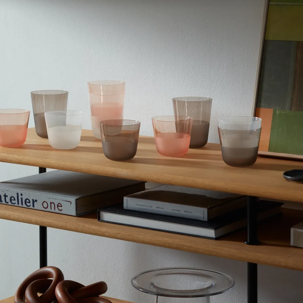 2er Set Arc Contrast Trinkbecher 380ml coral – Image 2