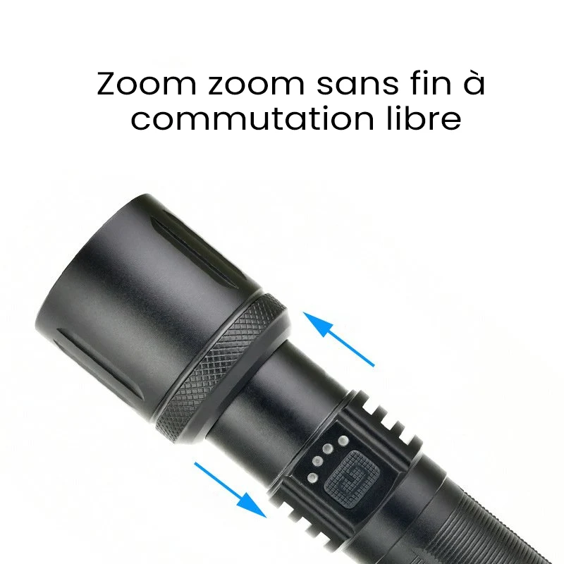 Lampe de Poche Étanche Laser Ultra-lumineuse Extérieure – Image 3