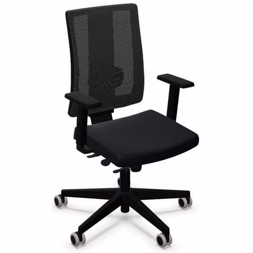 Siège de bureau ergonomique, dossier mesh, accoudoir 2d