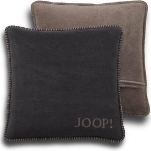 Housse de coussin, mélange de coton, coton, anthracite-taupe, 50 cm x 50 cm Housse de coussin, mélange de coton, coton, anthracite-taupe, 50 cm x 50 cm
