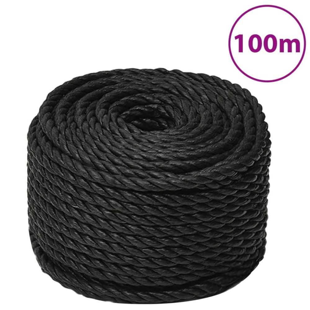 Work Rope Black 14 mm 100 m Polypropylene Work Rope Black 14 mm 100 m Polypropylene