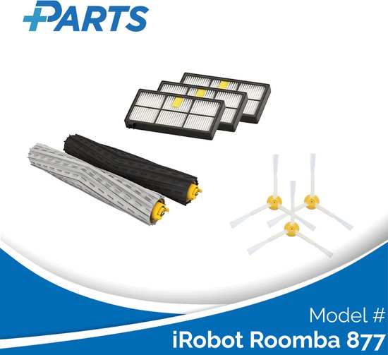 iRobot Roomba 877 PPSET004 de Plus.Parts® adapté pour iRobot - ensemble de 8 pièces !