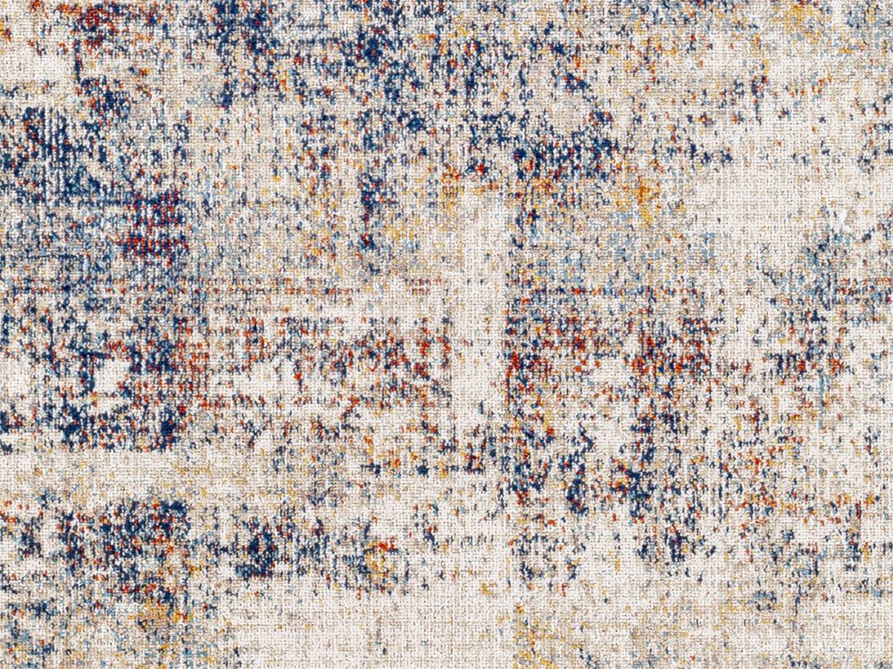 Tapis poils ras MILLY motif abstrait – Image 3