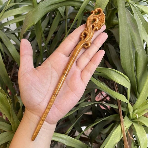 PF146 - Golden Phoebe Hair Sticks - Wholesale – Image 2