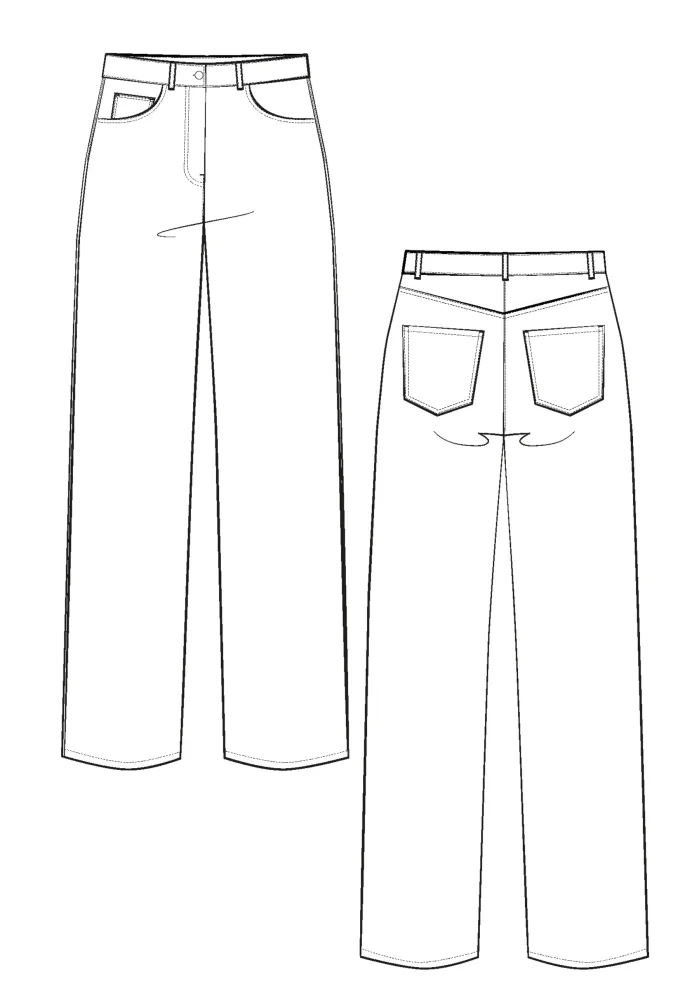 Jean Worn - Patron papier - Maison Fauve – Image 3