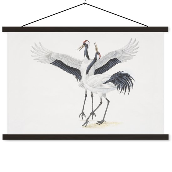 Illustration de deux affiches d’école de grues chinoises lattes plates noir 90×60 cm – Tirage photo sur poster textielposter (décoration murale salon / chambre) Illustration de deux affiches d’école de grues chinoises lattes plates noir 90×60 cm – Tirage photo sur poster textielposter (décoration murale salon / chambre)
