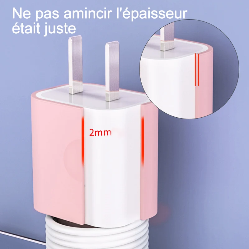 Protecteur de Chargeur en Silicone 2 en 1 – Image 2