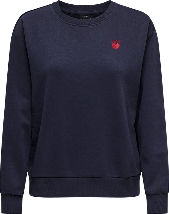 JDY - JDYPARIS L/S EMB SWEAT JRS NOOS - Dames - Sweaters