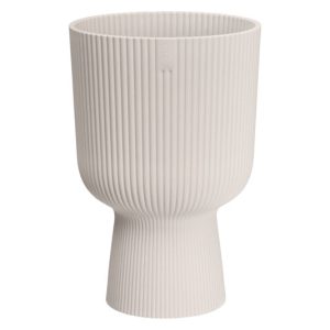 ELHO Pflanzengefäss Vibes fold Coupe ø 14 cm leinenweiss ELHO Pflanzengefäss Vibes fold Coupe ø 14 cm leinenweiss