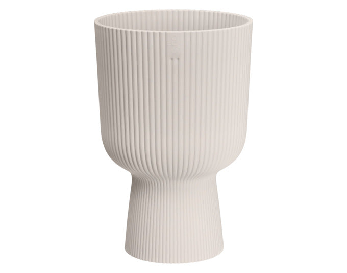 ELHO Pflanzengefäss Vibes fold Coupe ø 14 cm leinenweiss