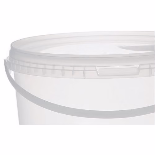 Seau transparent avec couvercle – 1 à 10L
