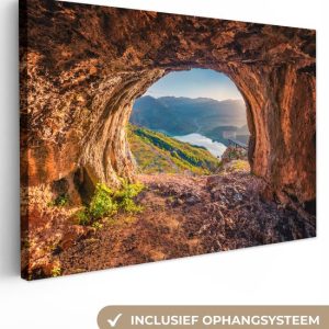 OneMillionCanvasses – Peinture sur toile – Peinture sur toile – Vue – Montagnes – Paysage – 30×20 cm – Toile – Décoration murale OneMillionCanvasses – Peinture sur toile – Peinture sur toile – Vue – Montagnes – Paysage – 30×20 cm – Toile – Décoration murale
