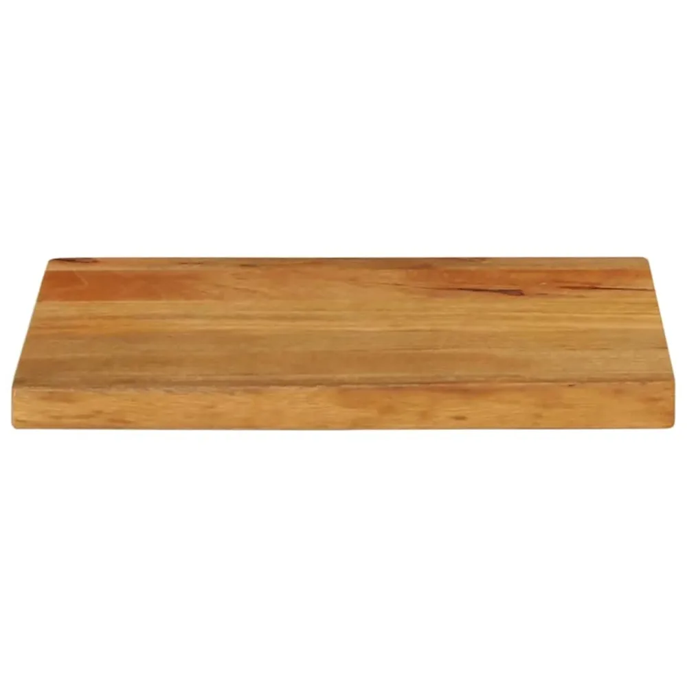 Table Top Live Edge 50x40x2.5 cm Solid Wood Mango – Image 3