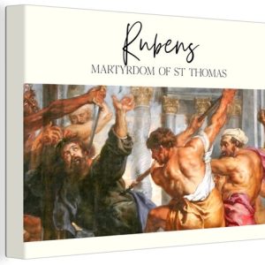 Oude Meesters sur Toile – 180×120 – Art Décoration murale – Art – Rubens – Martyre de St Thomas Oude Meesters sur Toile – 180×120 – Art Décoration murale – Art – Rubens – Martyre de St Thomas
