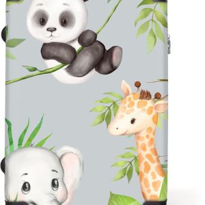NoBoringSuitcases.com® – Grande valise – Valise de voyage légère – Jungle – Panda – Éléphant – Girafe – Enfants – Valise à roulettes 4 roues – Valise à roulettes XL – Valise 98 litres NoBoringSuitcases.com® – Grande valise – Valise de voyage légère – Jungle – Panda – Éléphant – Girafe – Enfants – Valise à roulettes 4 roues – Valise à roulettes XL – Valise 98 litres