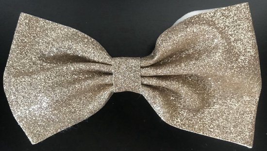 Finnacle Barrette à cheveux - Glitter - Glamour - Or - Épingle à cheveux - Épingle - Goud - Noeud - Filles - Kids - - Fête - Mariage - Anniversaire - Noël - Noël - Noël - Chique - Trend