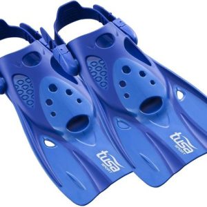 Palmes de snorkel compactes TUSA SPORT – Bleu – Taille L (42-49) Palmes de snorkel compactes TUSA SPORT – Bleu – Taille L (42-49)
