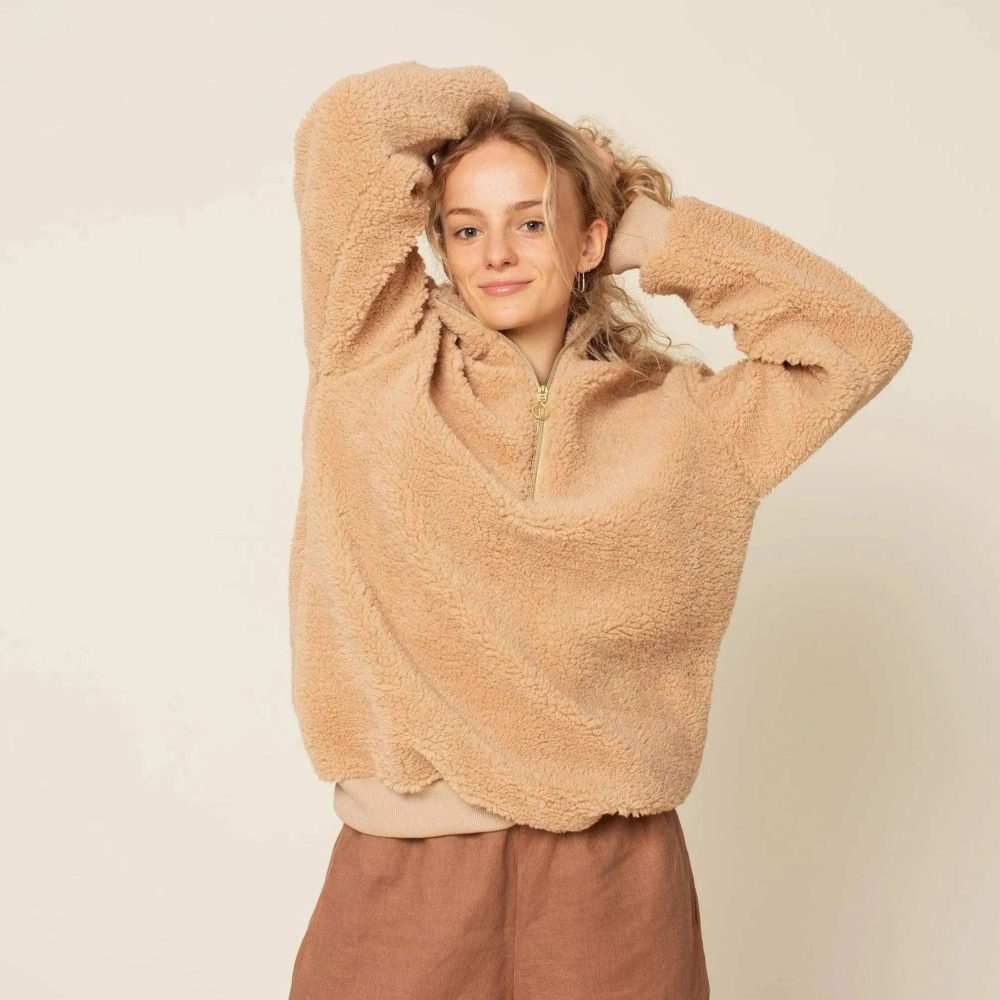 Half zipper sweater | Wardrobe By Me - PDF sewing pattern
