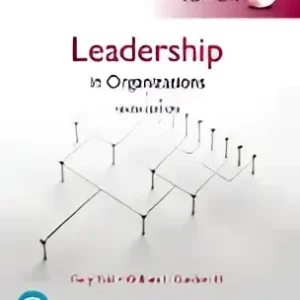 Leadership in organizations, global edition