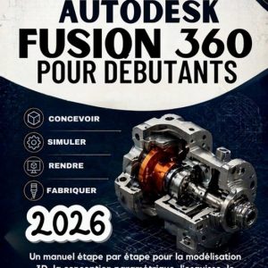 Guide de l’Utilisateur Autodesk Fusion 360 Pour D�butants: Un manuel �tape par �tape pour la mod�lisation 3D, la conception param�trique, l’esquisse, Un manuel étape par étape pour la modélisation 3D, la conception paramétrique, l’esquisse, le rendu, la simulation et la fabrication CNC Guide de l’Utilisateur Autodesk Fusion 360 Pour D�butants: Un manuel �tape par �tape pour la mod�lisation 3D, la conception param�trique, l’esquisse, Un manuel étape par étape pour la modélisation 3D, la conception paramétrique, l’esquisse, le rendu, la simulation et la fabrication CNC