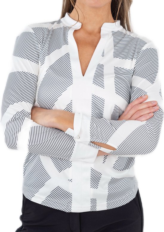 Func Factory haut à manches longues pour femme Kiara perle taille 40