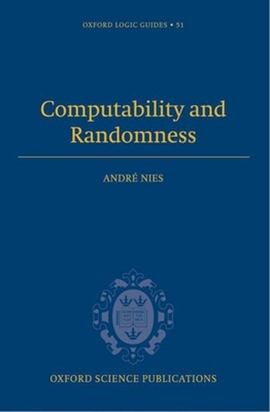 ISBN Computability and Randomness, Anglais, Livre broché, 456 pages