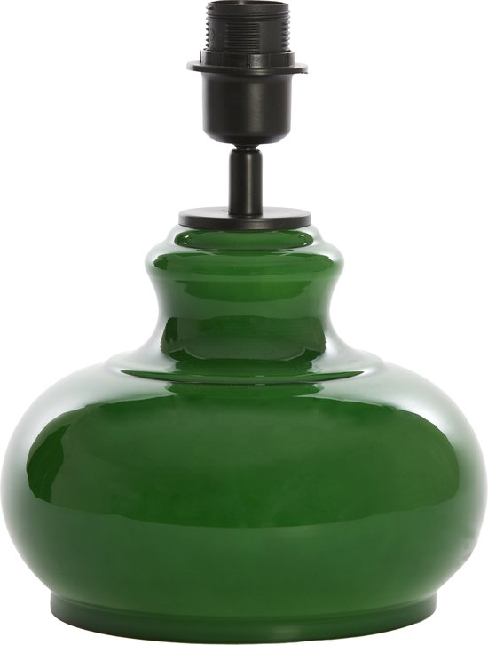 Light&living Pied de lampe Ø23x28,5 cm VERDE verre vert