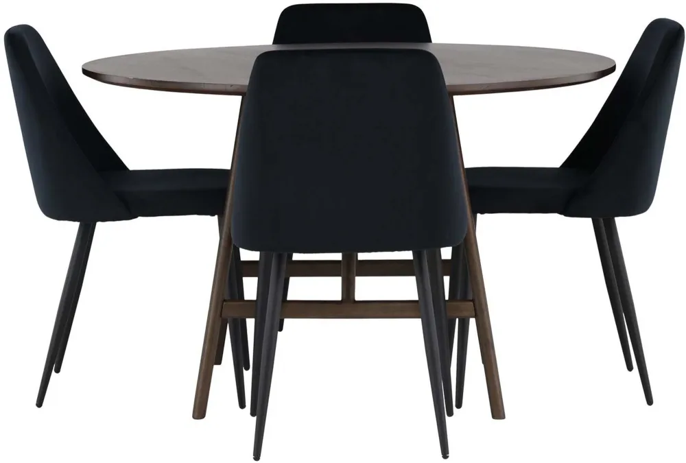 Kaseindon Esszimmerset + Night ⌀100cm/4St.