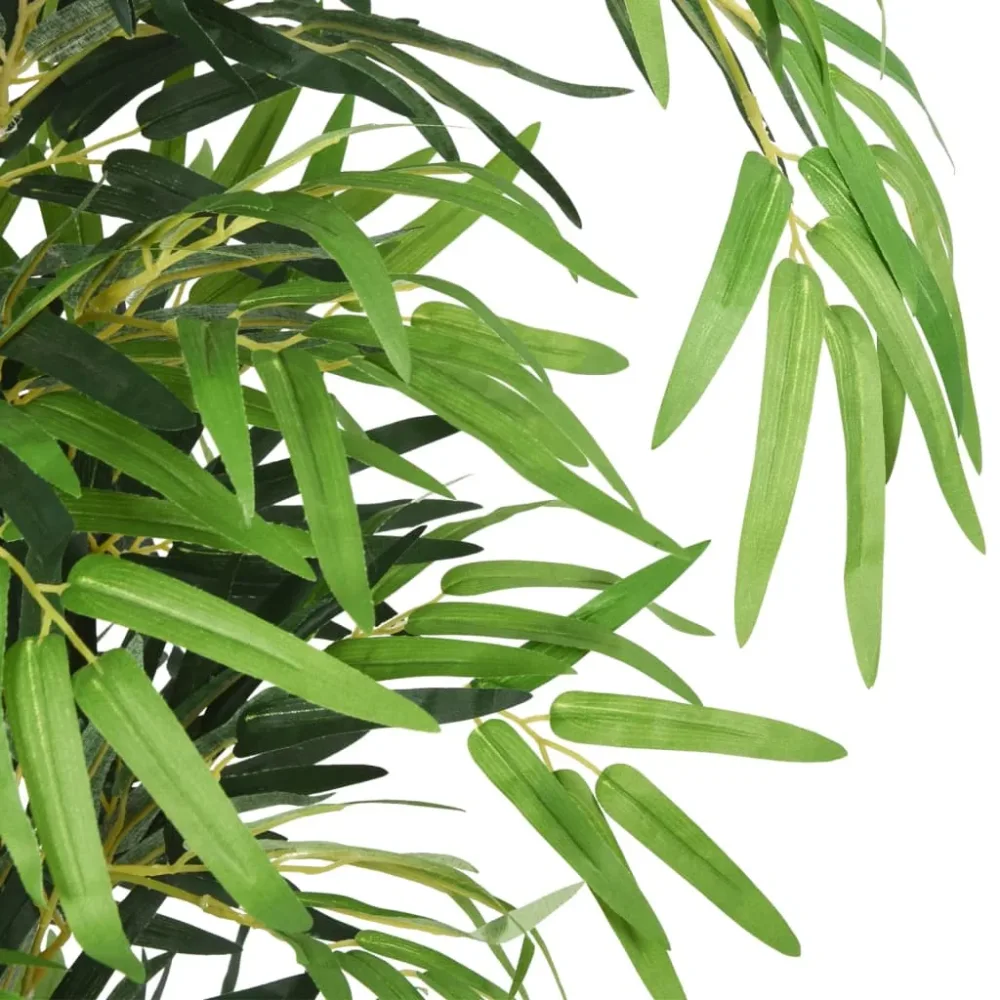 Artificial Bamboo Tree 1095 Leaves 150 cm Green – Image 2