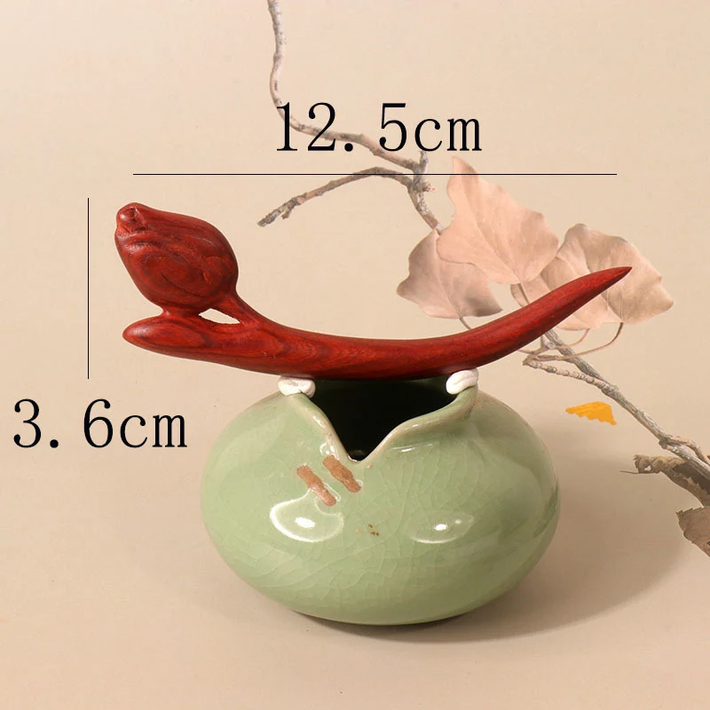 PF138 - 12.5cm Tulips Hair Sticks - Wholesale – Image 2