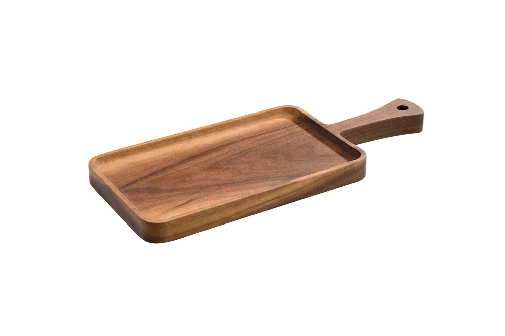 Akazienholz-Tablett, 36x15x2 cm