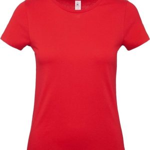 Lot de 2x t-shirts basiques rouges à col rond pour femme – coton – 145 grammes – chemises / vêtements rouges, taille: L (40) Lot de 2x t-shirts basiques rouges à col rond pour femme – coton – 145 grammes – chemises / vêtements rouges, taille: L (40)