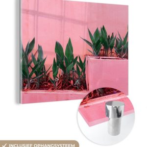 MuchoWow® Peinture sur verre 160×120 cm – Peinture sur verre acrylique – Plantes – Été – Peinture – Photo sur verre – Peintures