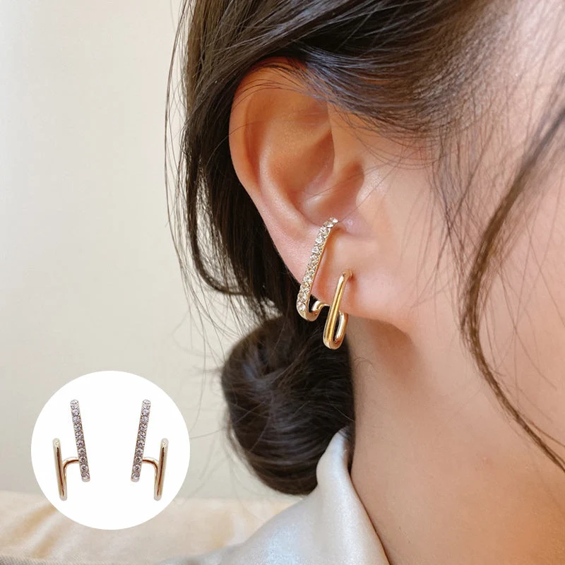 Boucles d'Oreilles Tempérament Zircon – Image 2