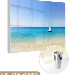 MuchoWow® Peinture sur Verre – Un Voilier au large des Côtes du Portugal – 80×60 cm – Peintures sur Verre Acrylique – Photo sur Glas MuchoWow® Peinture sur Verre – Un Voilier au large des Côtes du Portugal – 80×60 cm – Peintures sur Verre Acrylique – Photo sur Glas