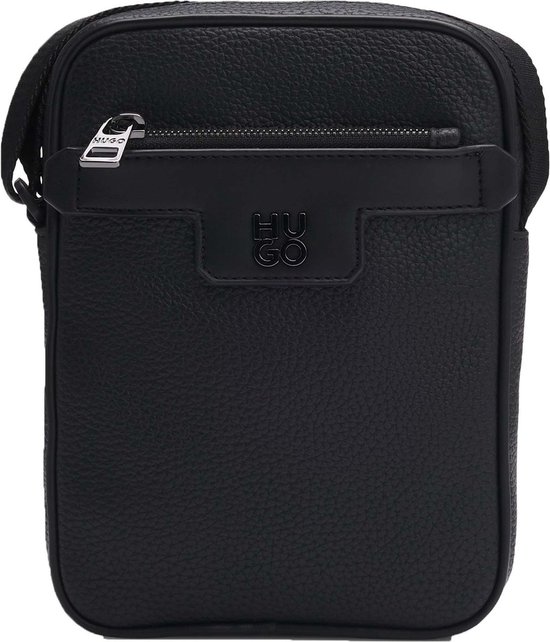 HUGO Sac à épaule bandoulière Nesh NS Zip Black Noir