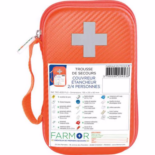 Trousse de secours Couvreur et Étancheur 4 personnes