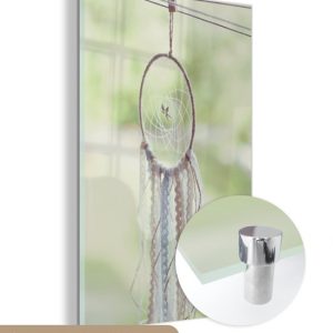 MuchoWow® Peinture sur verre 80×120 cm – Peinture sur verre acrylique – Un attrape-rêves fait main – Photo sur verre – Peintures MuchoWow® Peinture sur verre 80×120 cm – Peinture sur verre acrylique – Un attrape-rêves fait main – Photo sur verre – Peintures