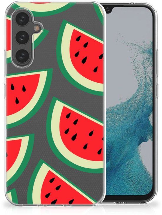 Housse TPU Silicone Etui pour Samsung Galaxy A34 Coque Téléphone Pastèques