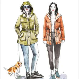 Anorak KELLY | Patron papier – Closet Core Patterns Anorak KELLY | Patron papier – Closet Core Patterns