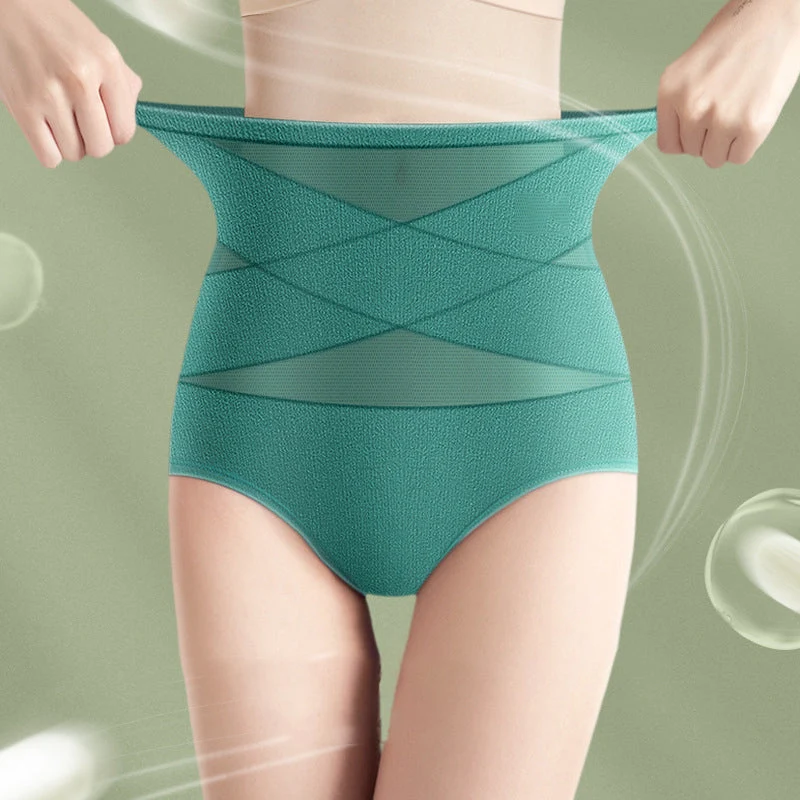 Culotte en coton à taille haute – Image 2