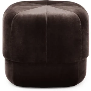 Circus Pouf Klein coffee/Velour Circus Pouf Klein coffee/Velour