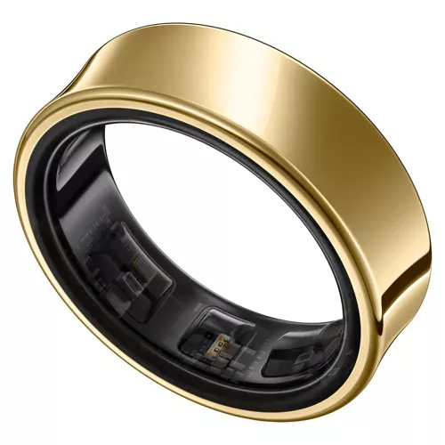 Samsung – Galaxy Ring, Taille 5, Or Samsung – Galaxy Ring, Taille 5, Or