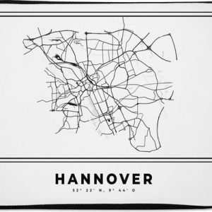 Housse pour ordinateur portable 13 pouces – Zwart et Wit – Allemagne – Carte – Plan de ville – Carte – Hanovre – Housse pour ordinateur portable – Dimensions intérieures 32 x 22,5 cm – Dos noir Housse pour ordinateur portable 13 pouces – Zwart et Wit – Allemagne – Carte – Plan de ville – Carte – Hanovre – Housse pour ordinateur portable – Dimensions intérieures 32 x 22,5 cm – Dos noir