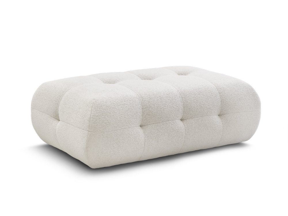 Pouf grand LAURA tissu chine