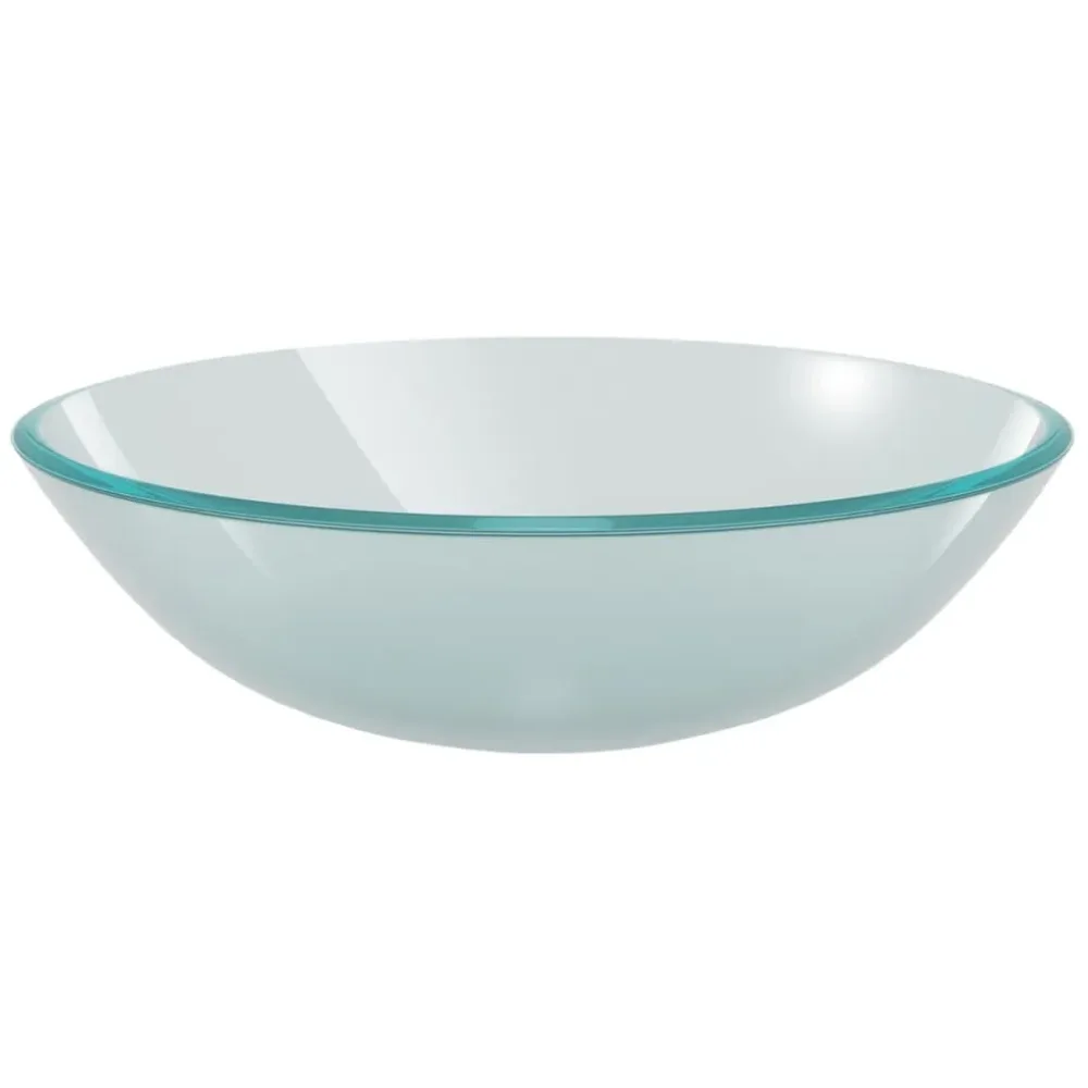 Basin Tempered Glass 42 cm Frosted – Image 2